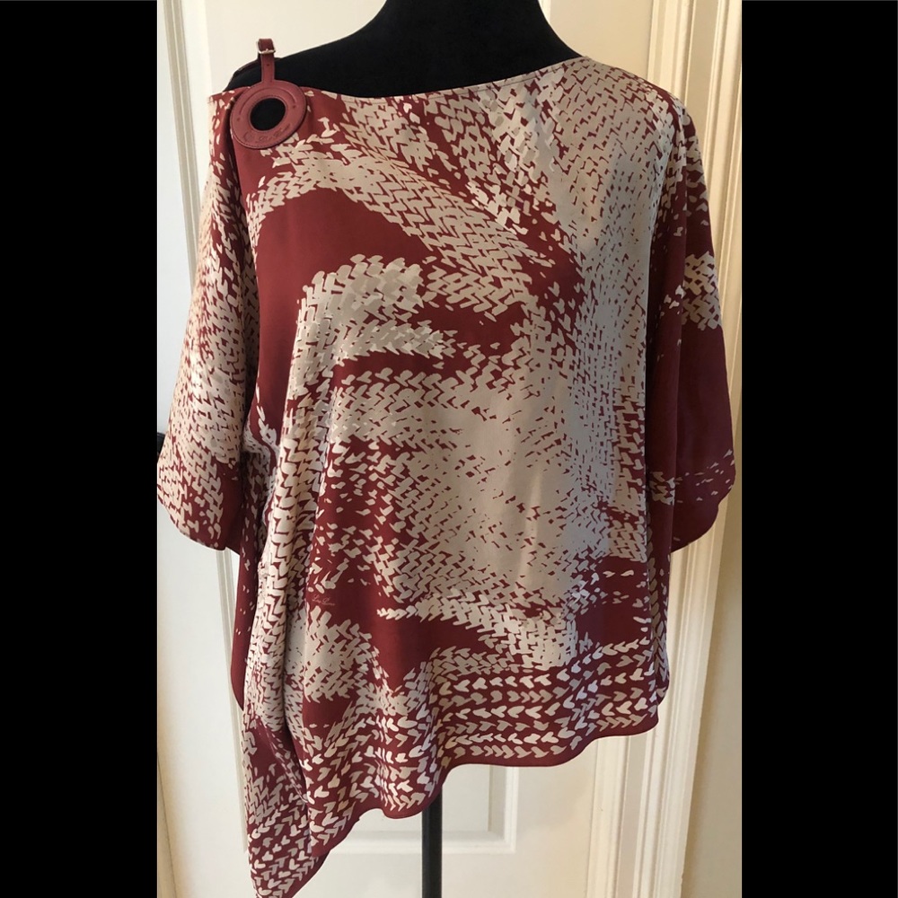 Silk Italian designer shirt